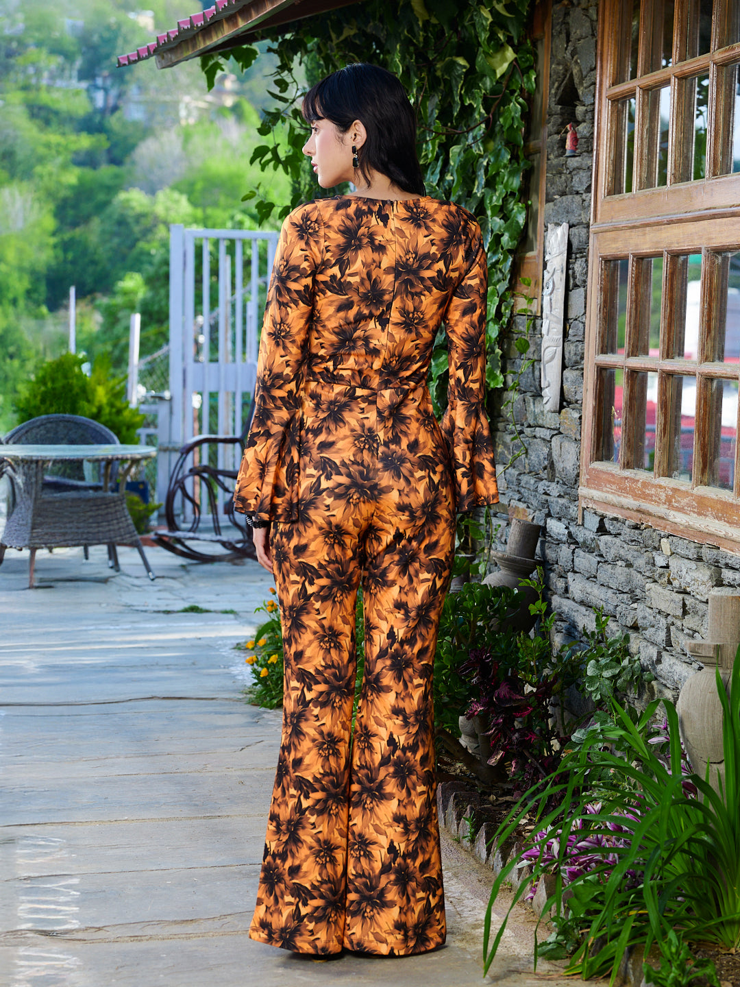 TANDUL Women Sunflower Printed Jumpsuit