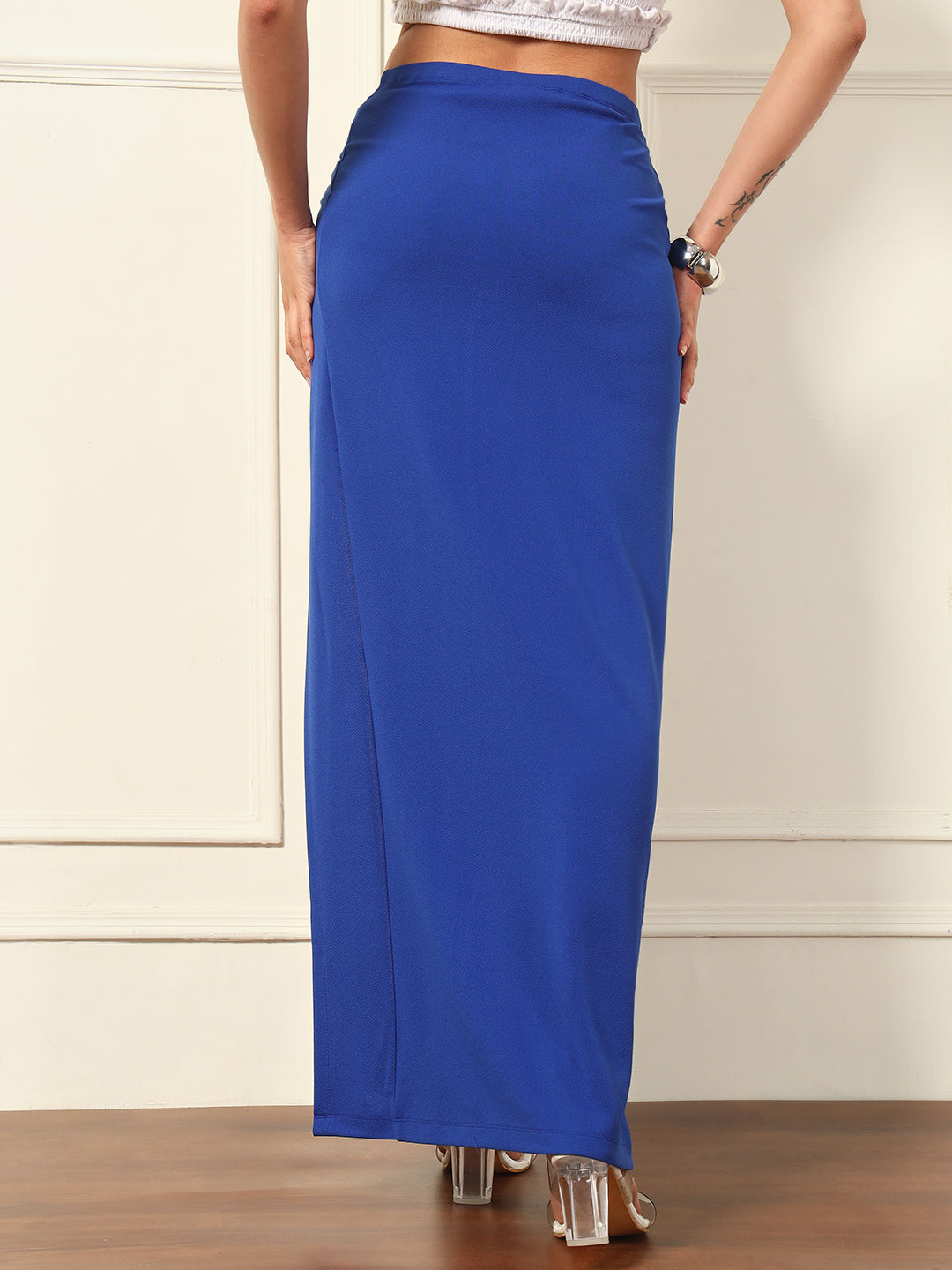 TANDUL Women Royal Blue Skirt