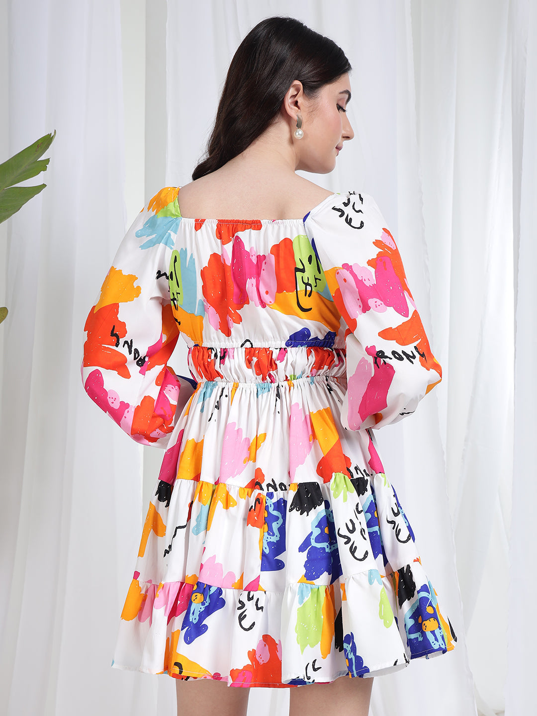 TANDUL Women Multicolor Flaired Dress