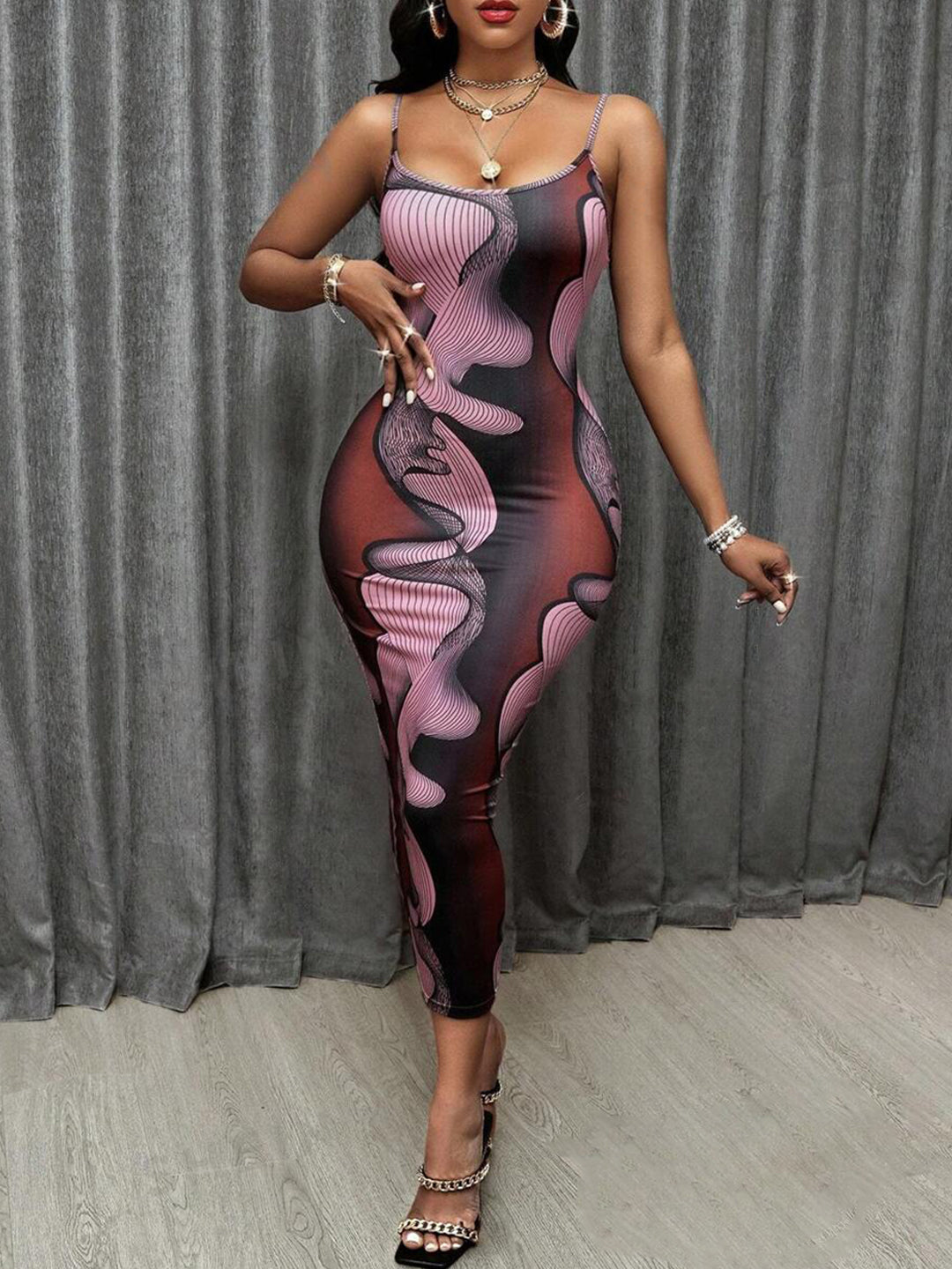 TANDUL Women Bodycon Multicolor Dress