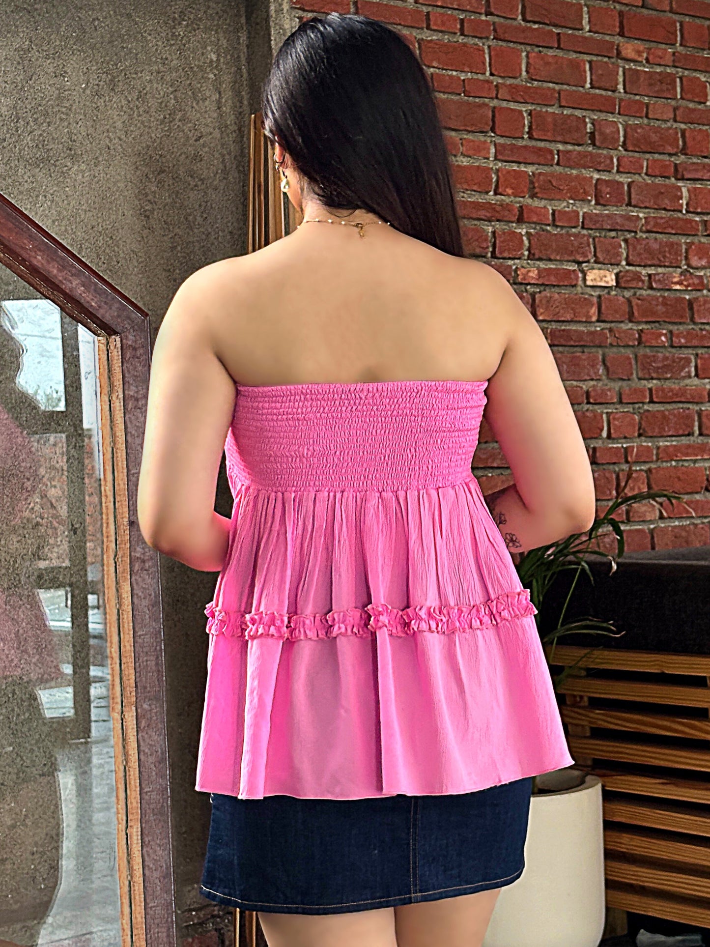 TANDUL Women Charming Pink Top