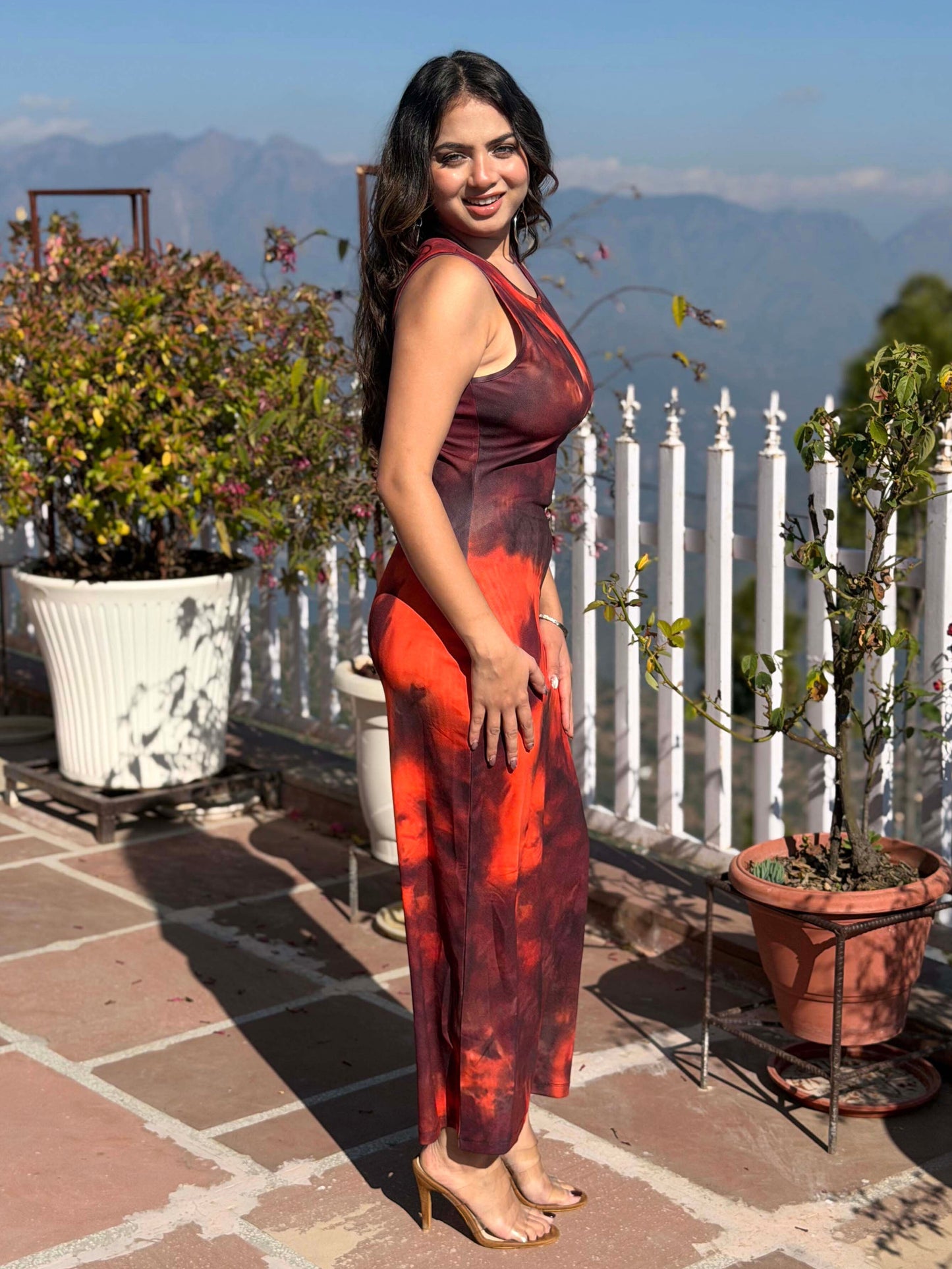 TANDUL Women Stunning Tie-dye Dress