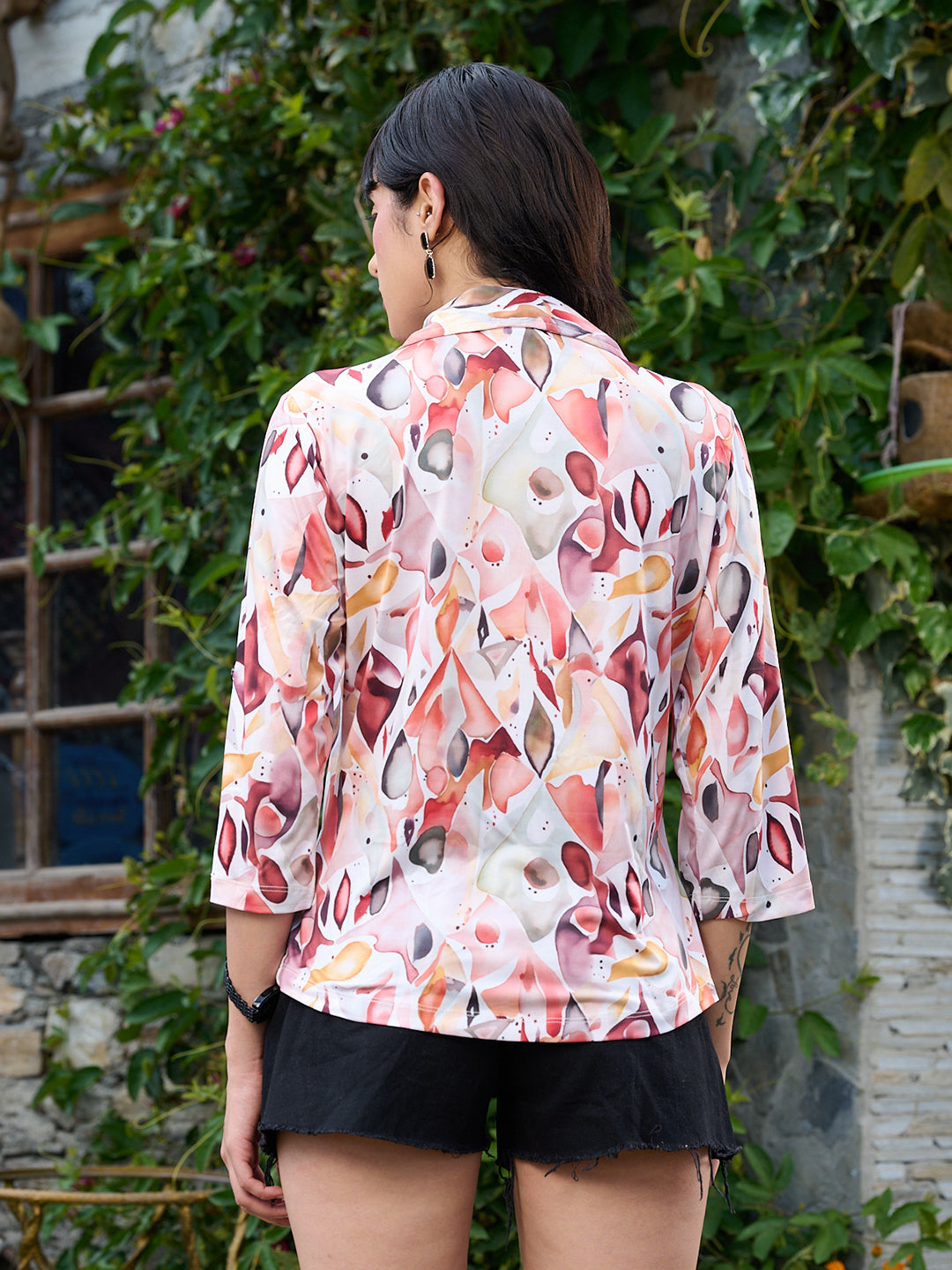 TANDUL Women Multicolor Printed Shirt