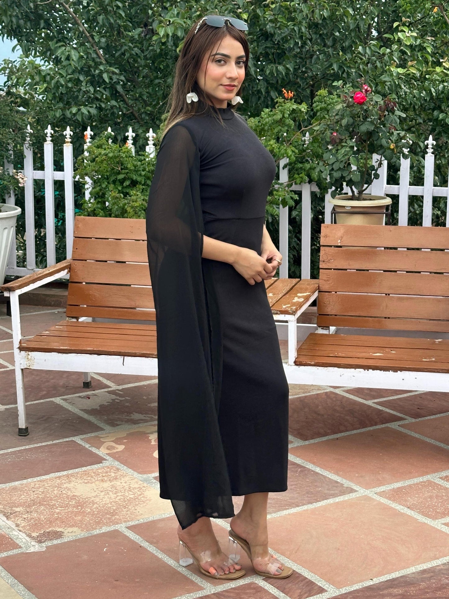 TANDUL Women Bodycon Black Dress