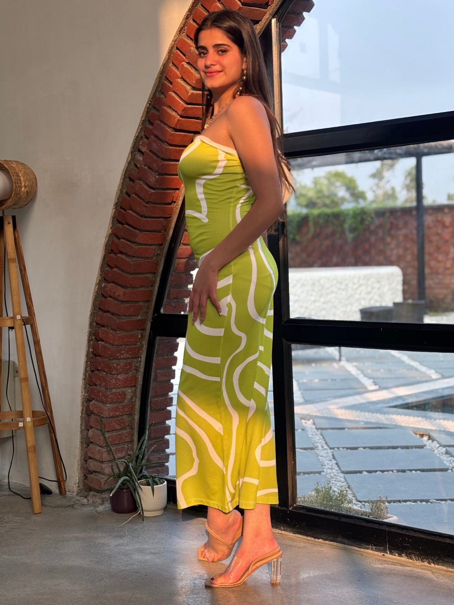 TANDUL Women Bodycon Light Green Dress