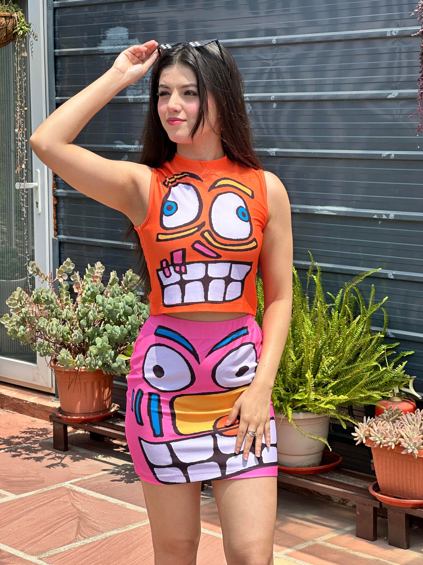 TANDUL Women Pink Printed Skirt