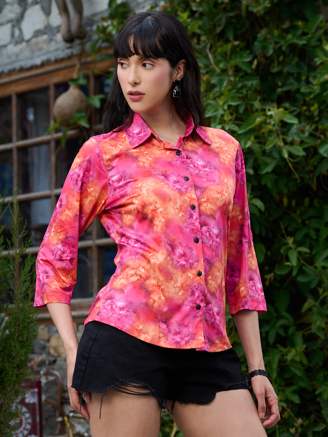 TANDUL Women Multicolor Printed Shirt
