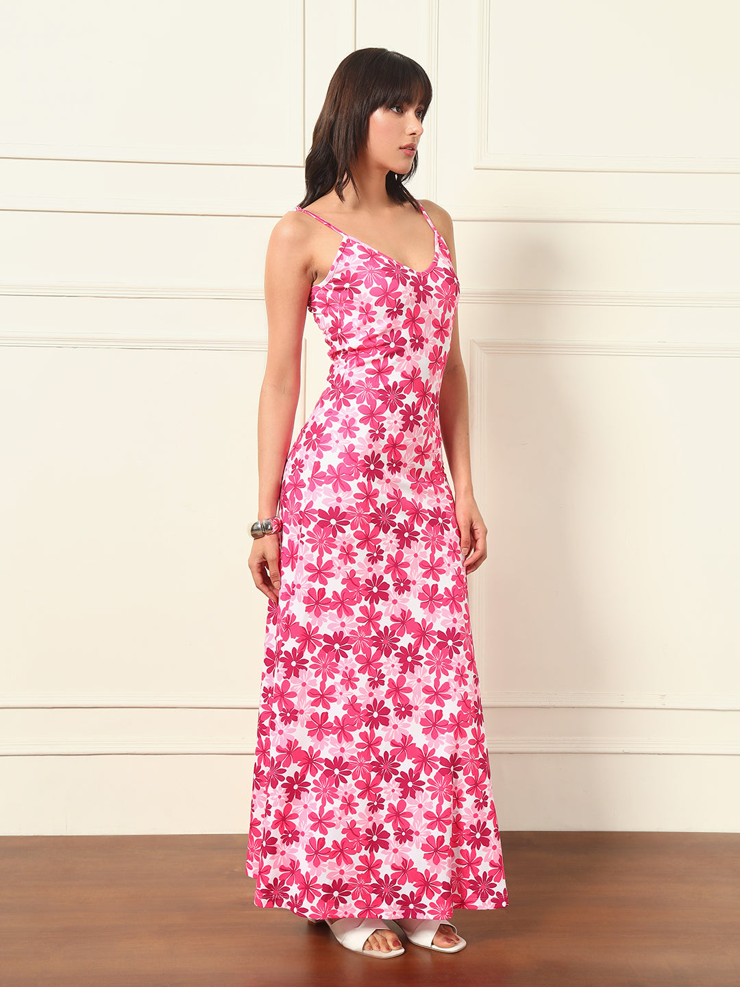 TANDUL Women Pink Floral Dress
