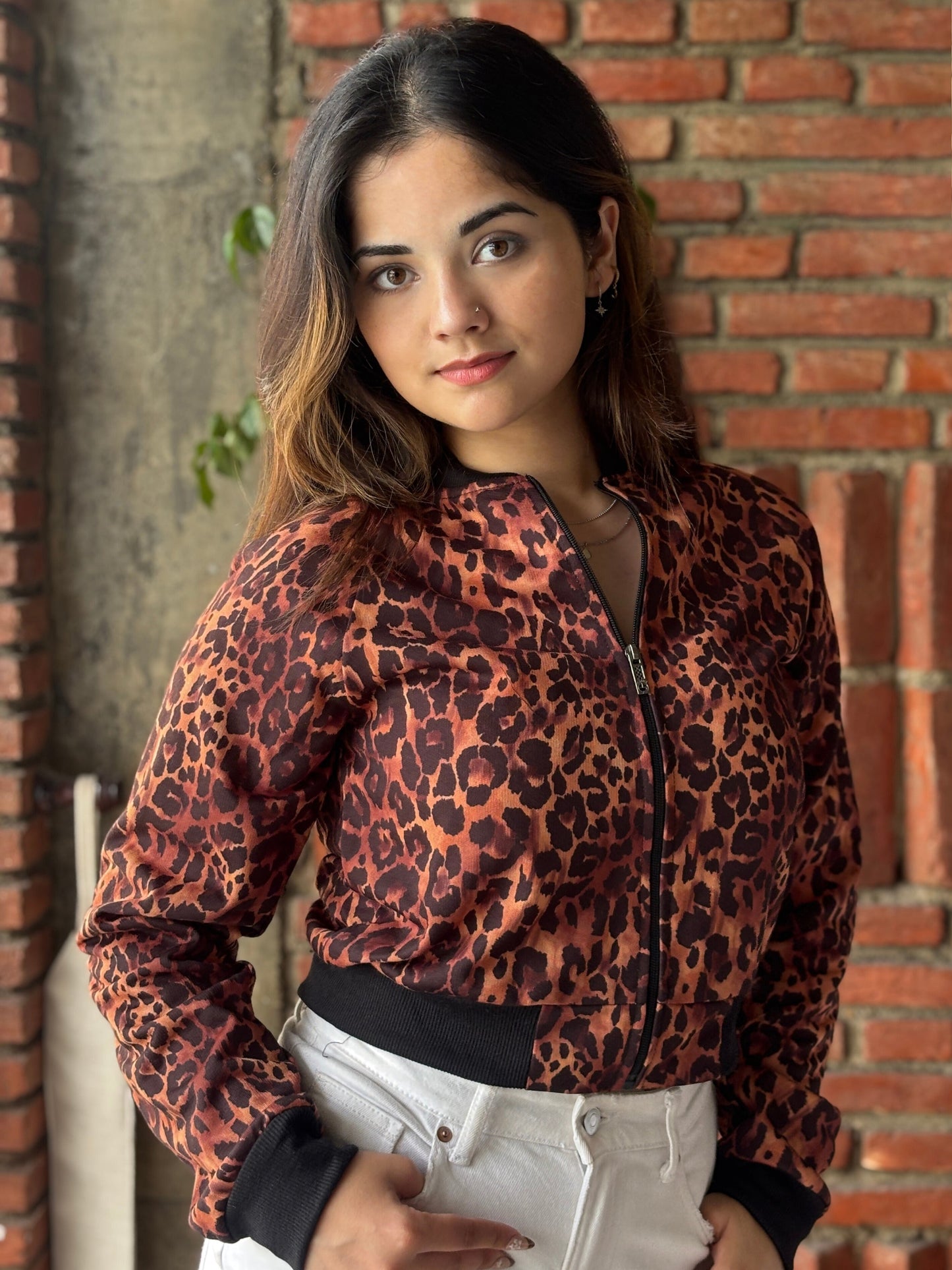 TANDUL Women Striking Leopard Printed Jacket