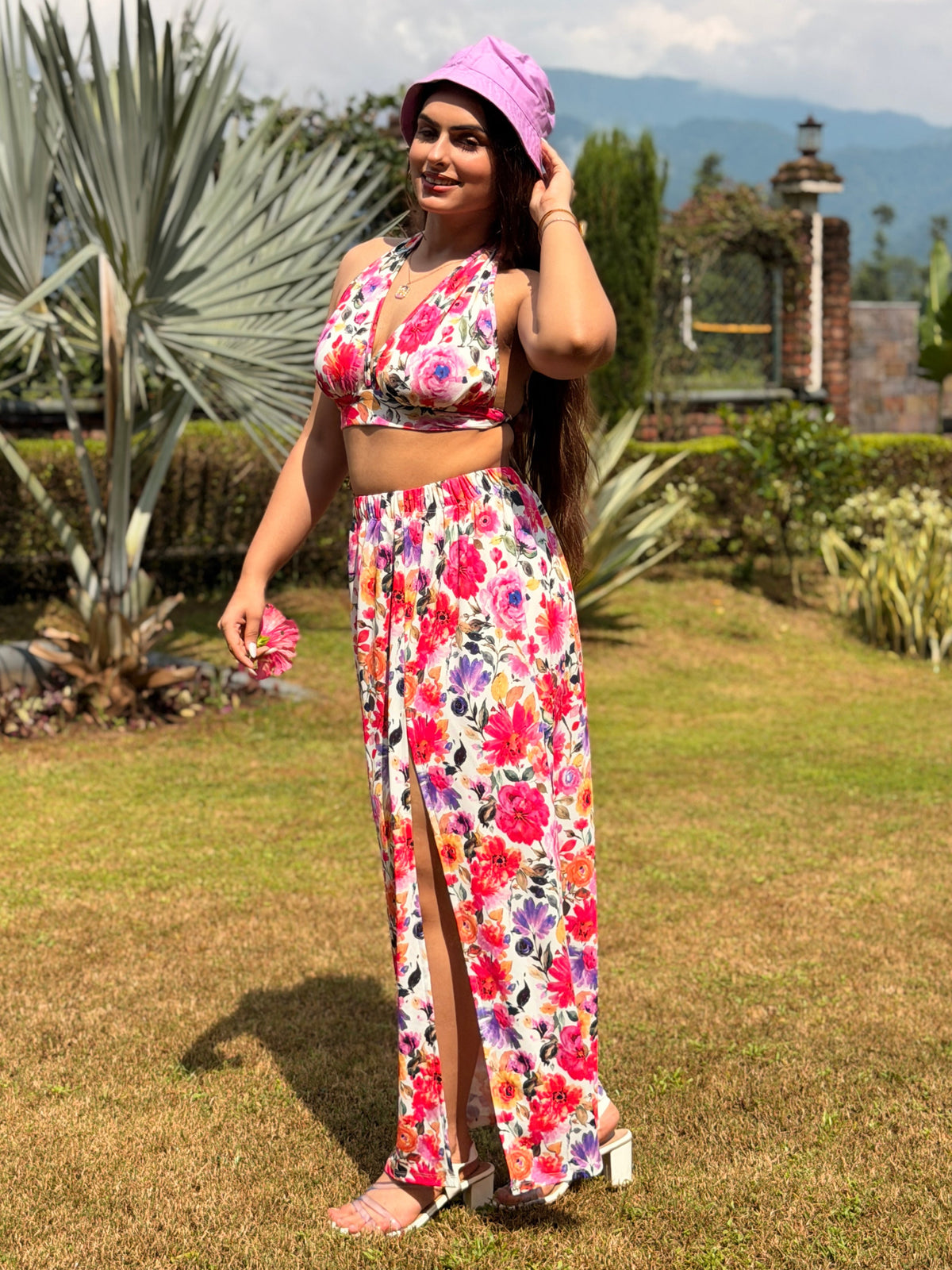 TANDUL Women Paradise Bloom Multicolor Printed Co-ord Set