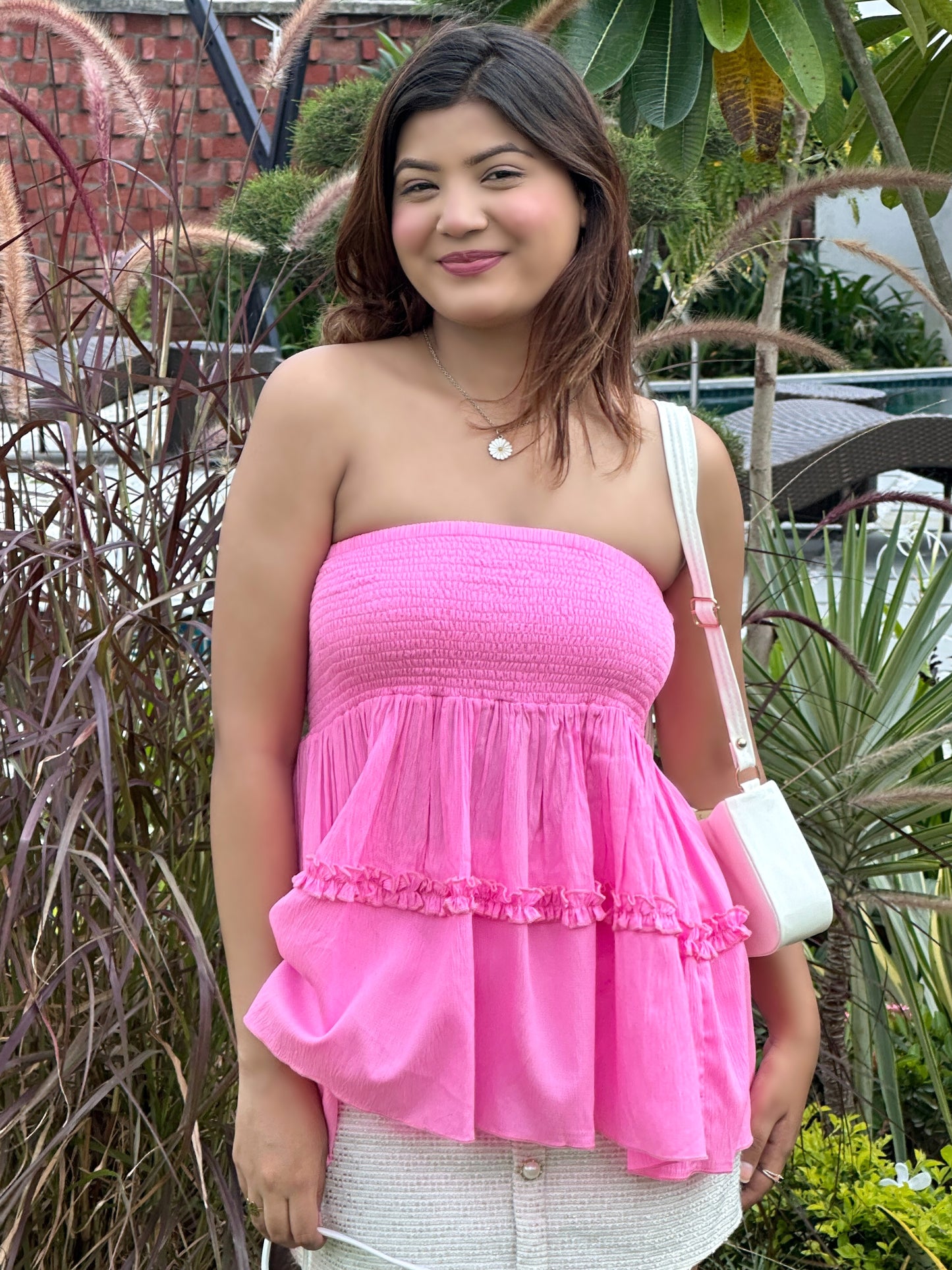 TANDUL Women Charming Pink Top