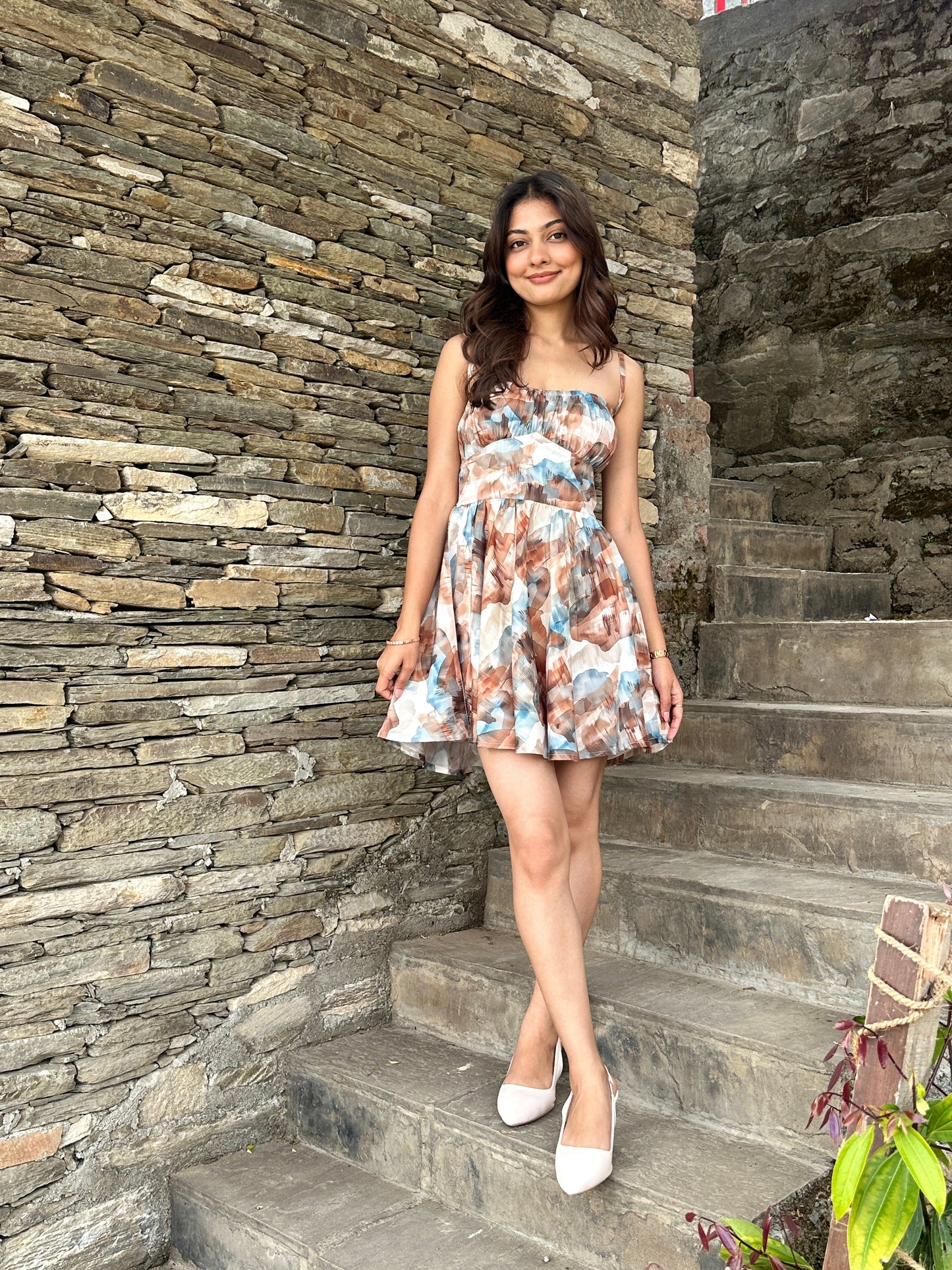 TANDUL Women Multicolor Printed Flared Dress