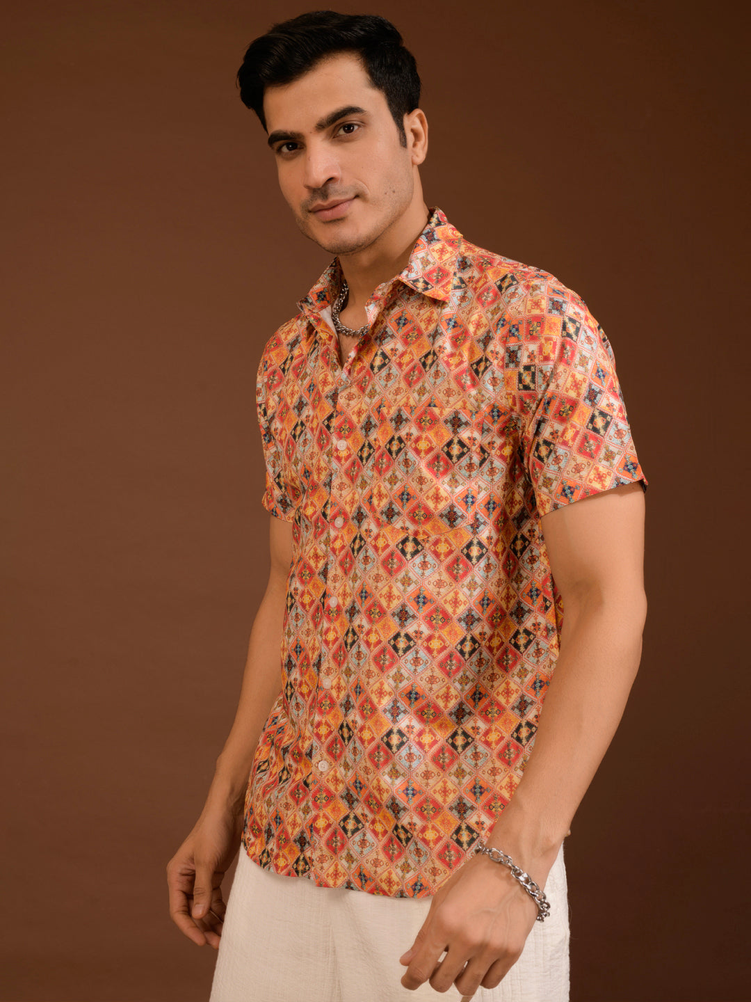 TANDUL Men Regular Fit Printed Casual Shirt