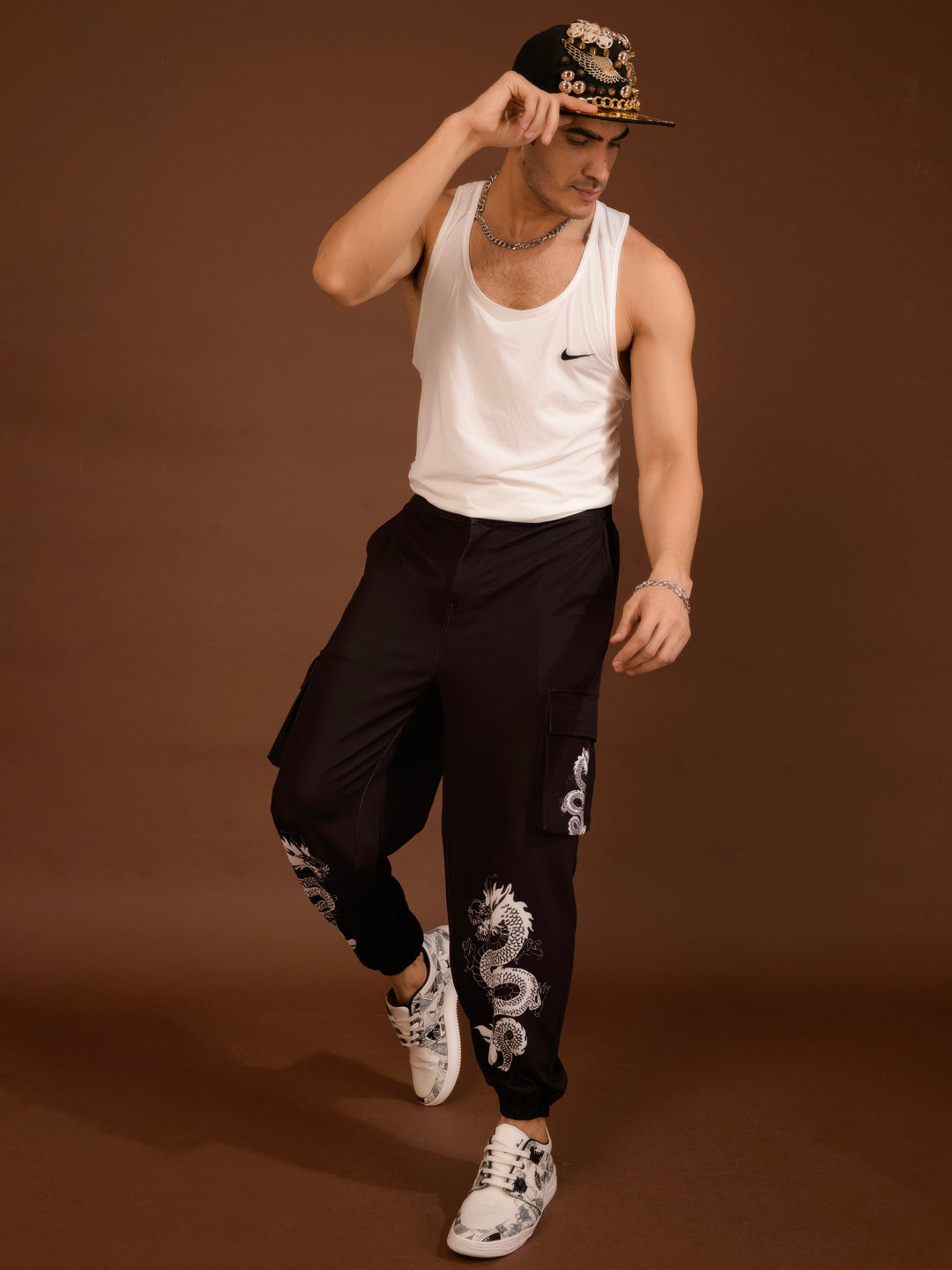 TANDUL Men Regular Fit Multicolor Lycra Blend Trousers