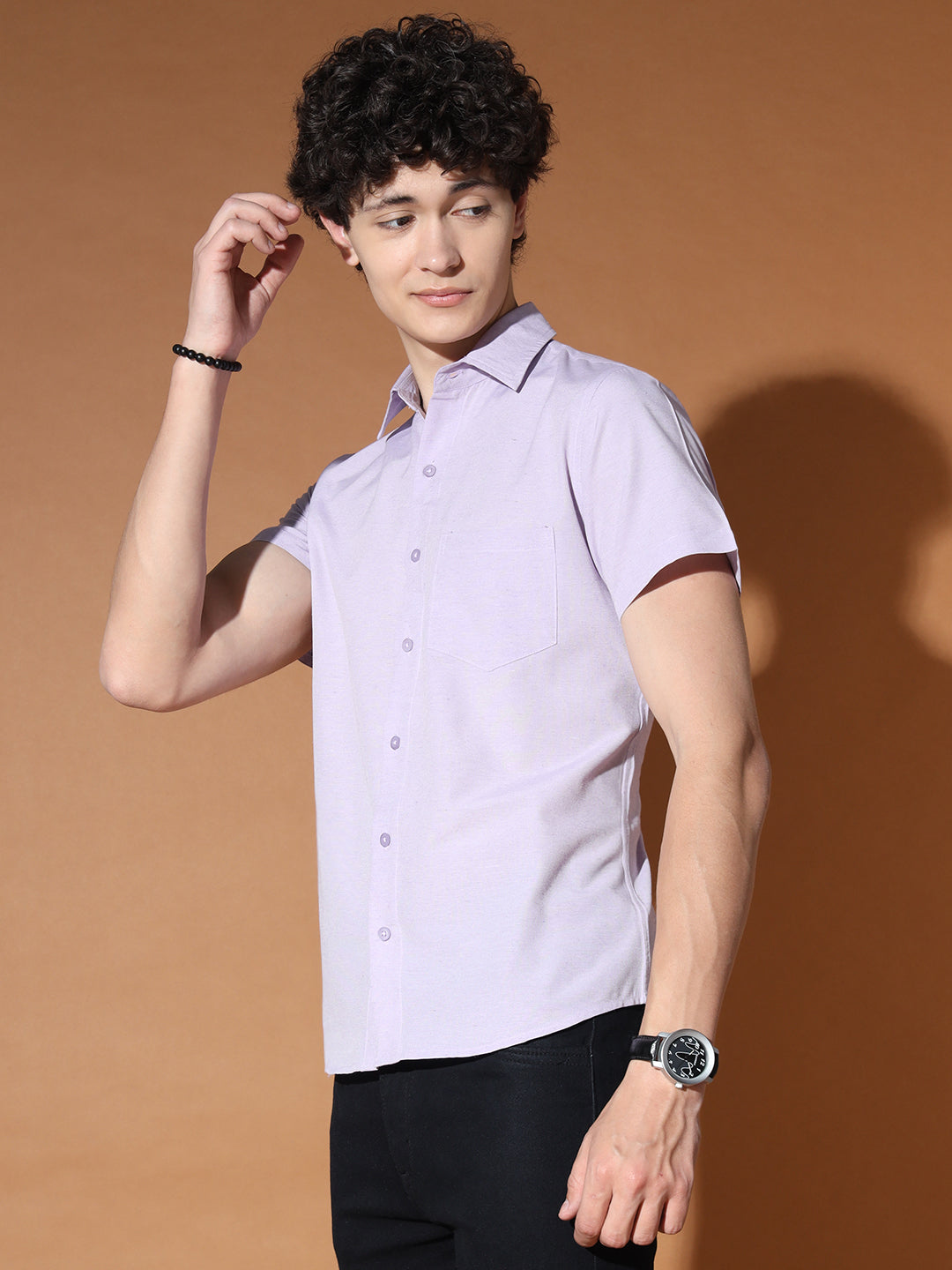 TANDUL Men Regular Fit Solid Casual Shirt