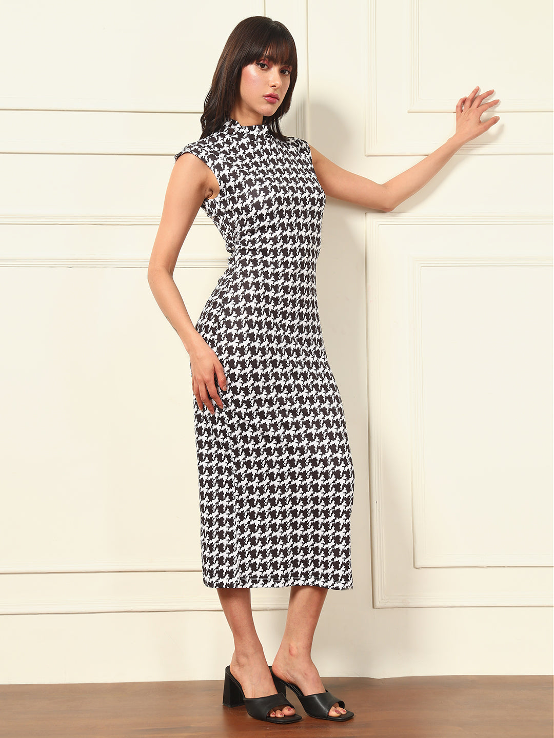 TANDUL Women Bodycon Black Dress