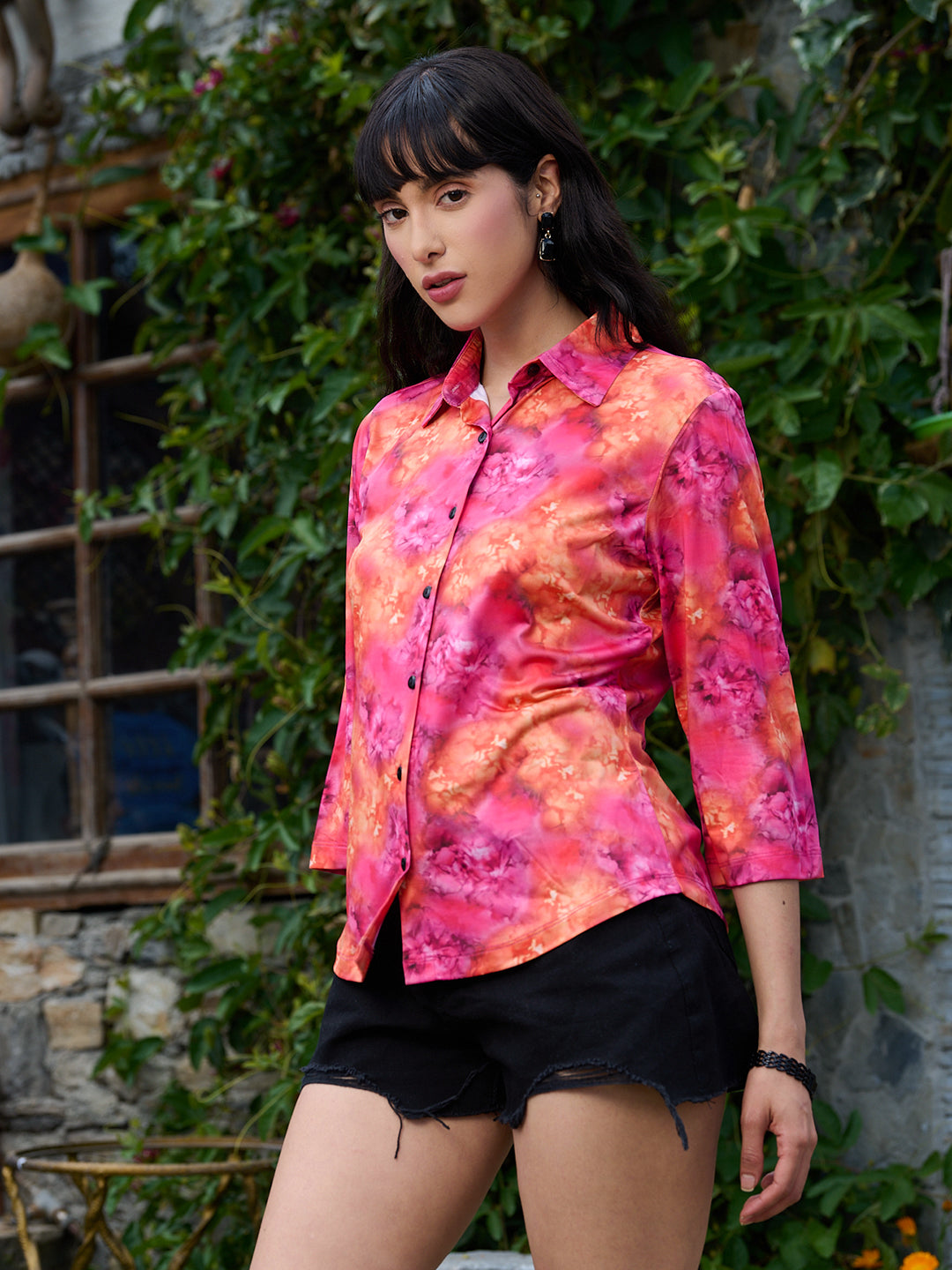 TANDUL Women Multicolor Printed Shirt