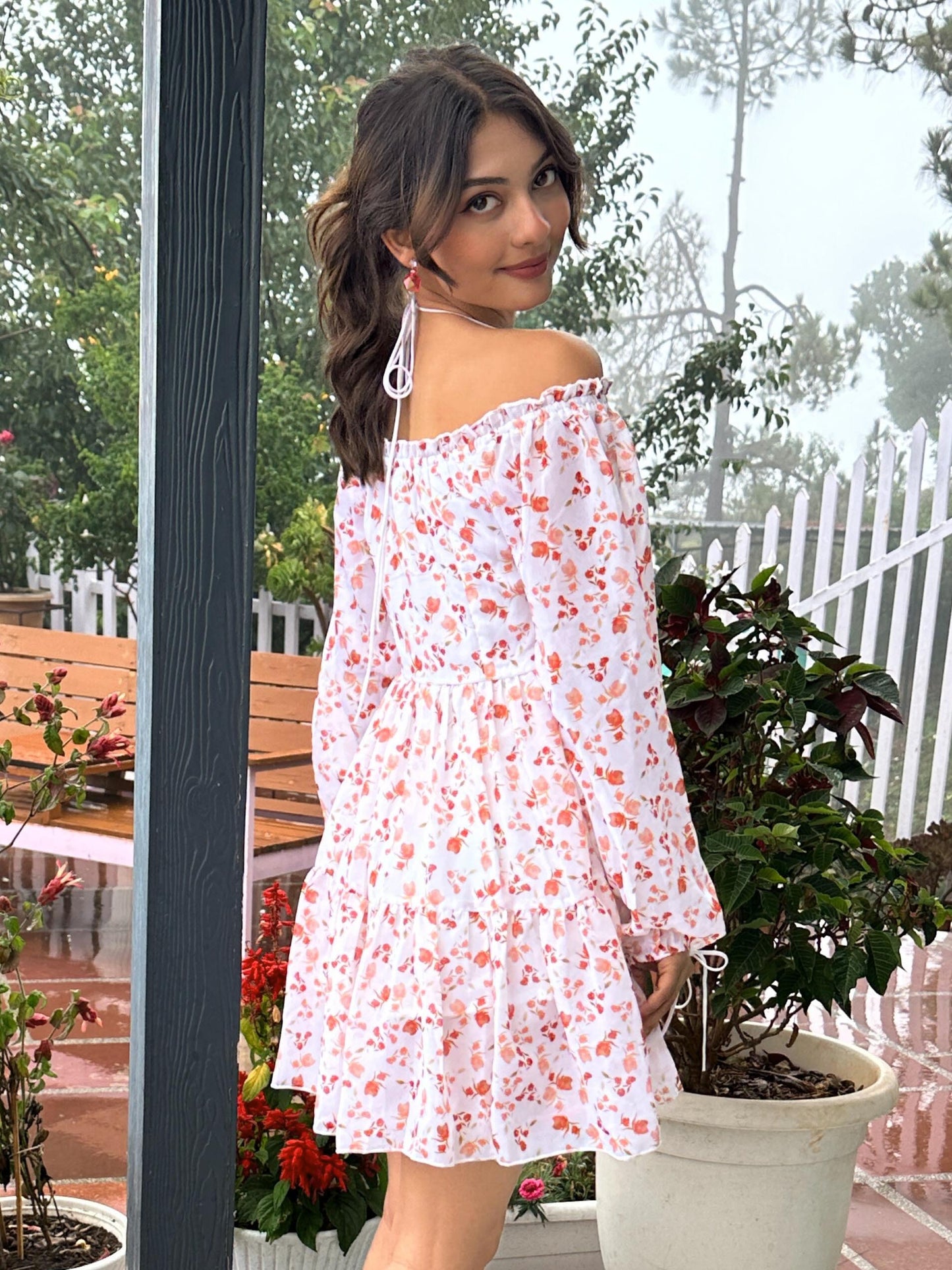 TANDUL Women Fit and Flare Floral Printed Dress
