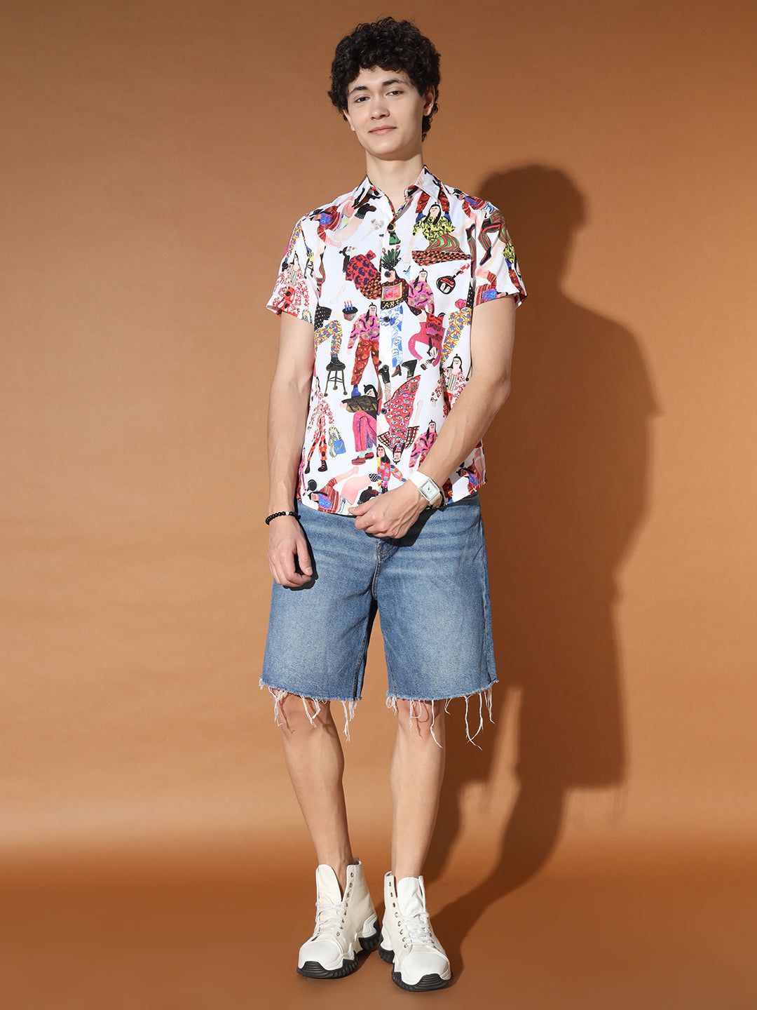 TANDUL Men Regular Fit Printed Casual Shirt