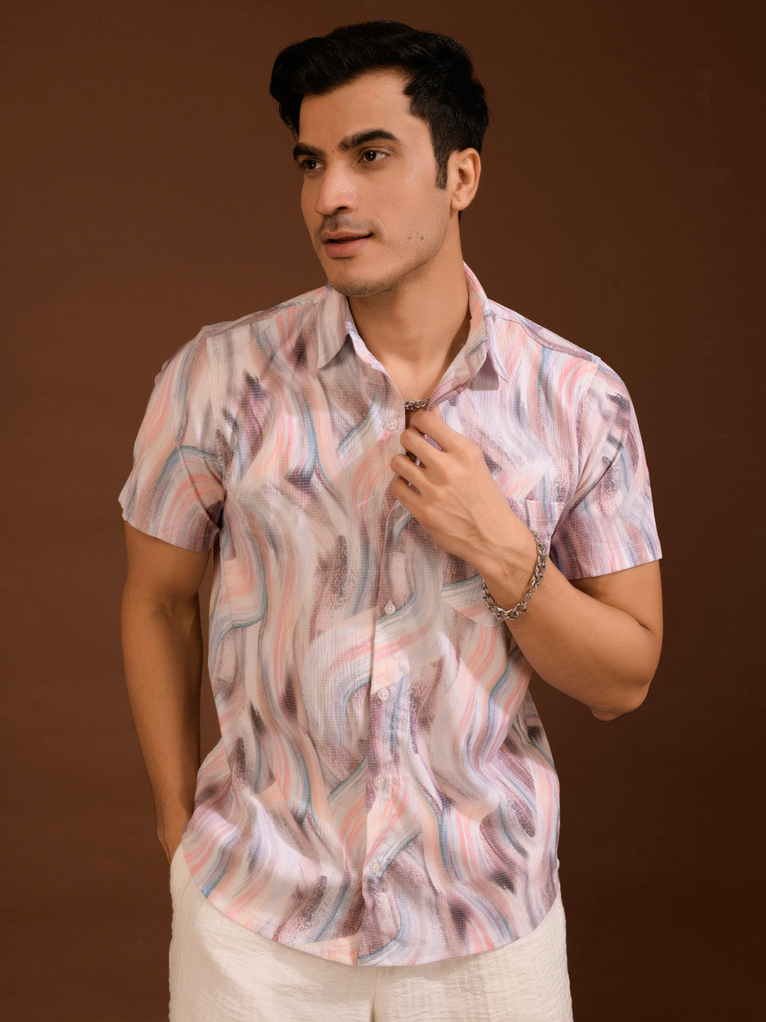 TANDUL Men Regular Fit Printed Casual Shirt