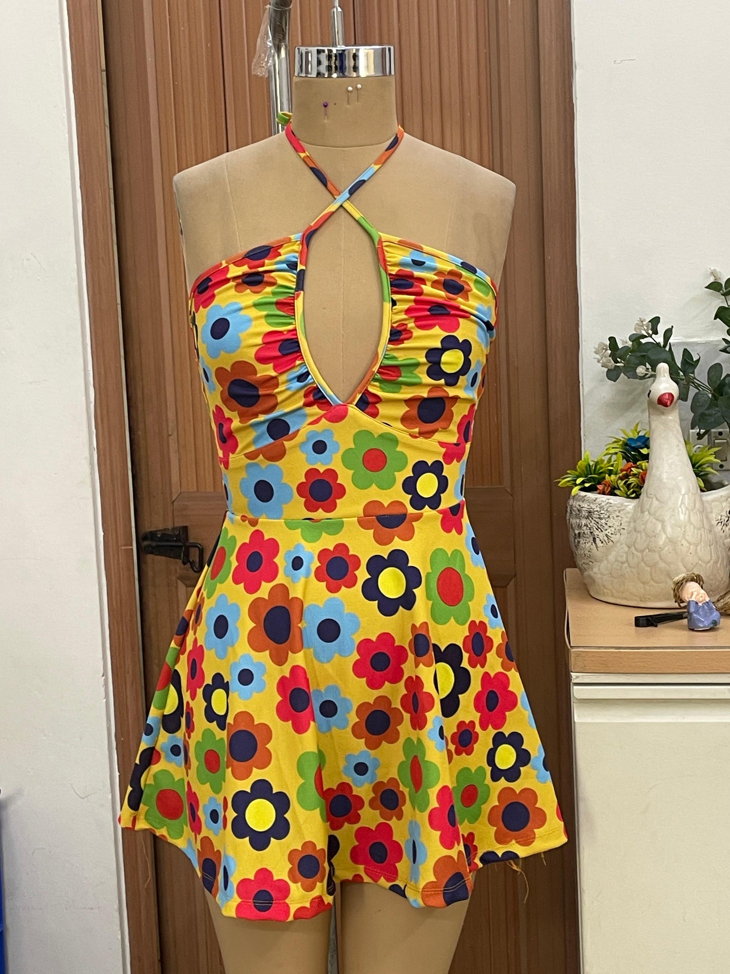 TANDUL Women Multi-color Floral Printed Dress