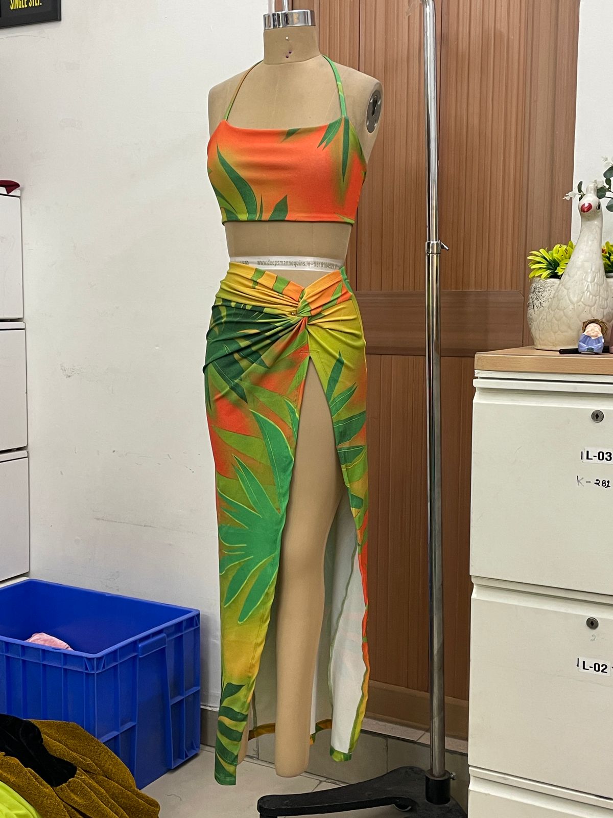 TANDUL Tropical Printed Co-ords Set