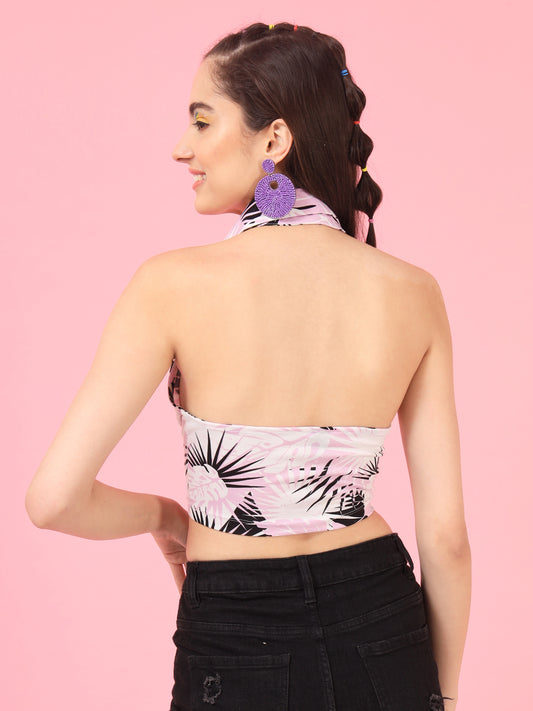 TANDUL Casual Regular Sleeves Printed Women Multicolor Top