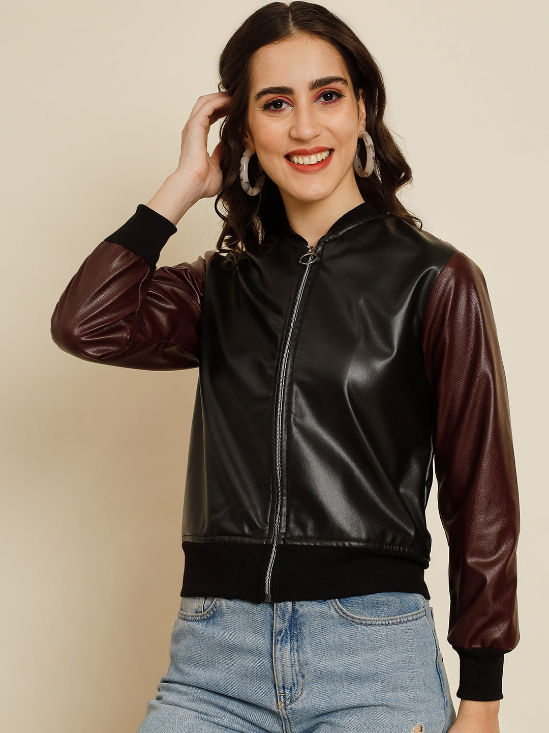 TANDUL Full Sleeve Solid Women Jacket