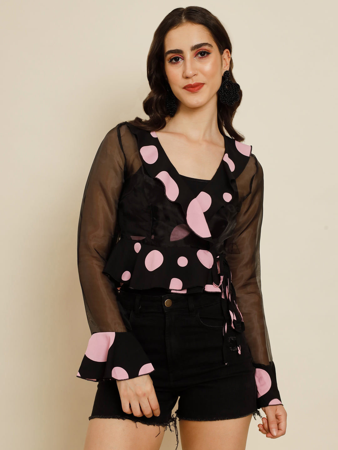 TANDUL Casual Printed Women Multicolor Top