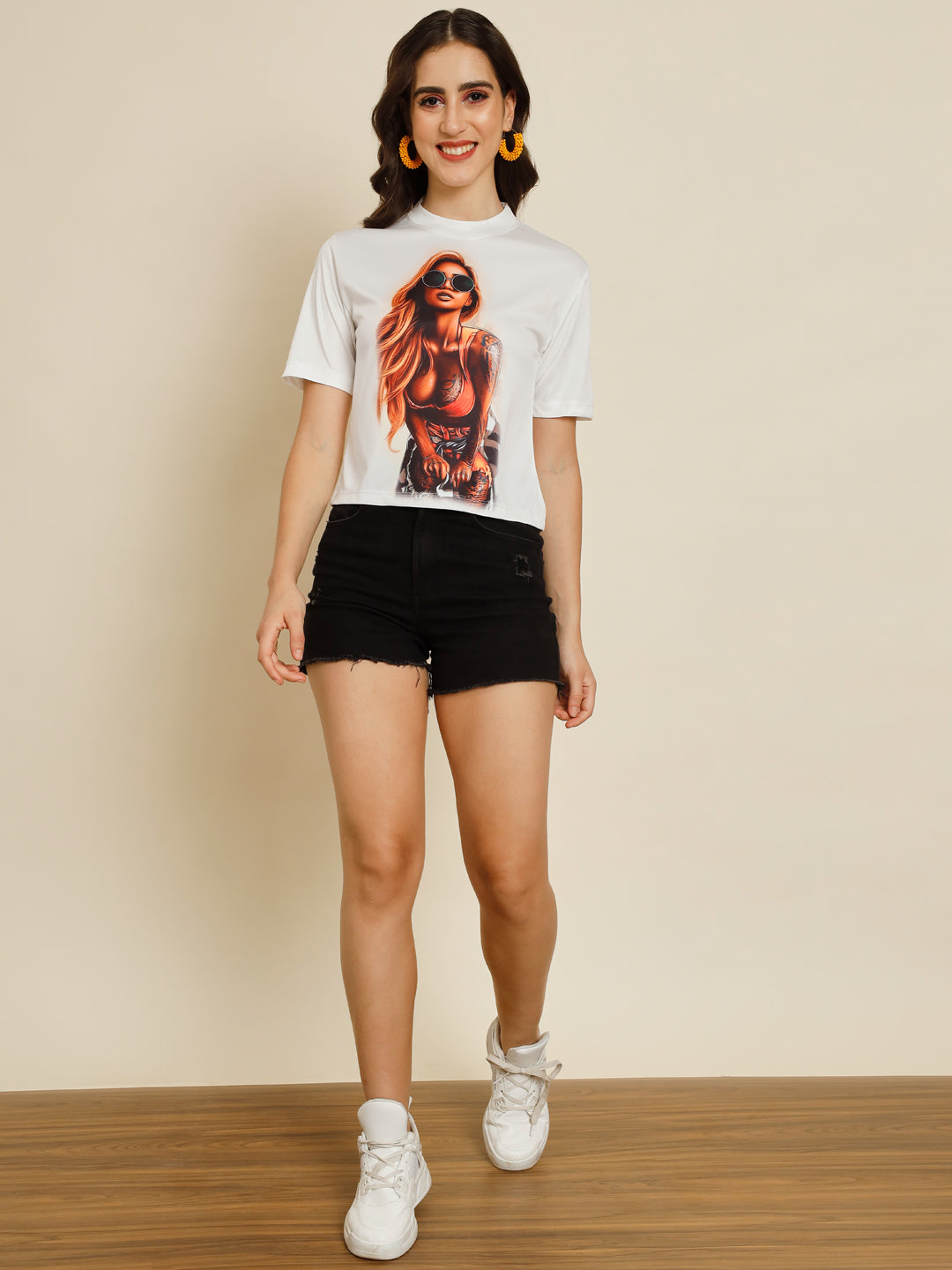 TANDUL Casual Printed Women Multicolor Top