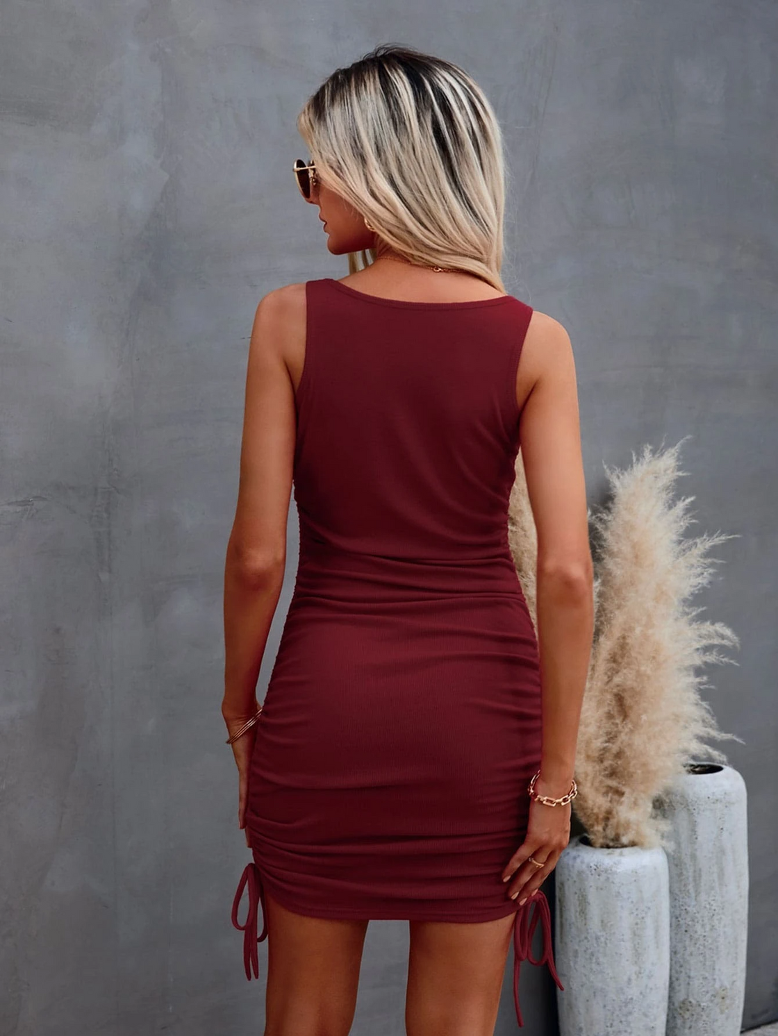 TANDUL Women Bodycon Maroon Dress