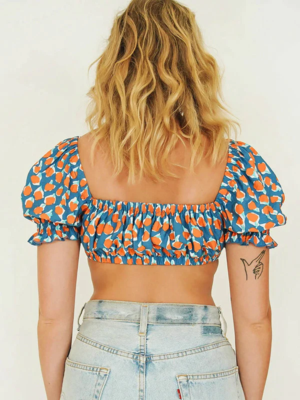 TANDUL Casual Printed Women Multicolor Top