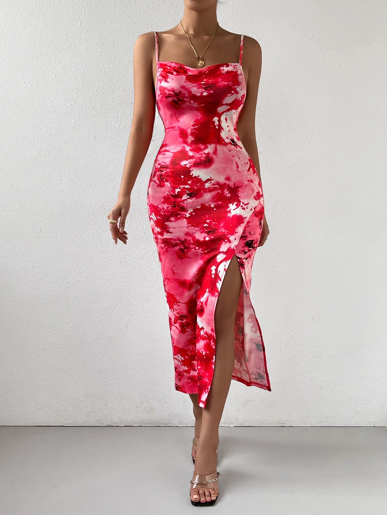 TANDUL Women Asymmetric Multicolor Dress