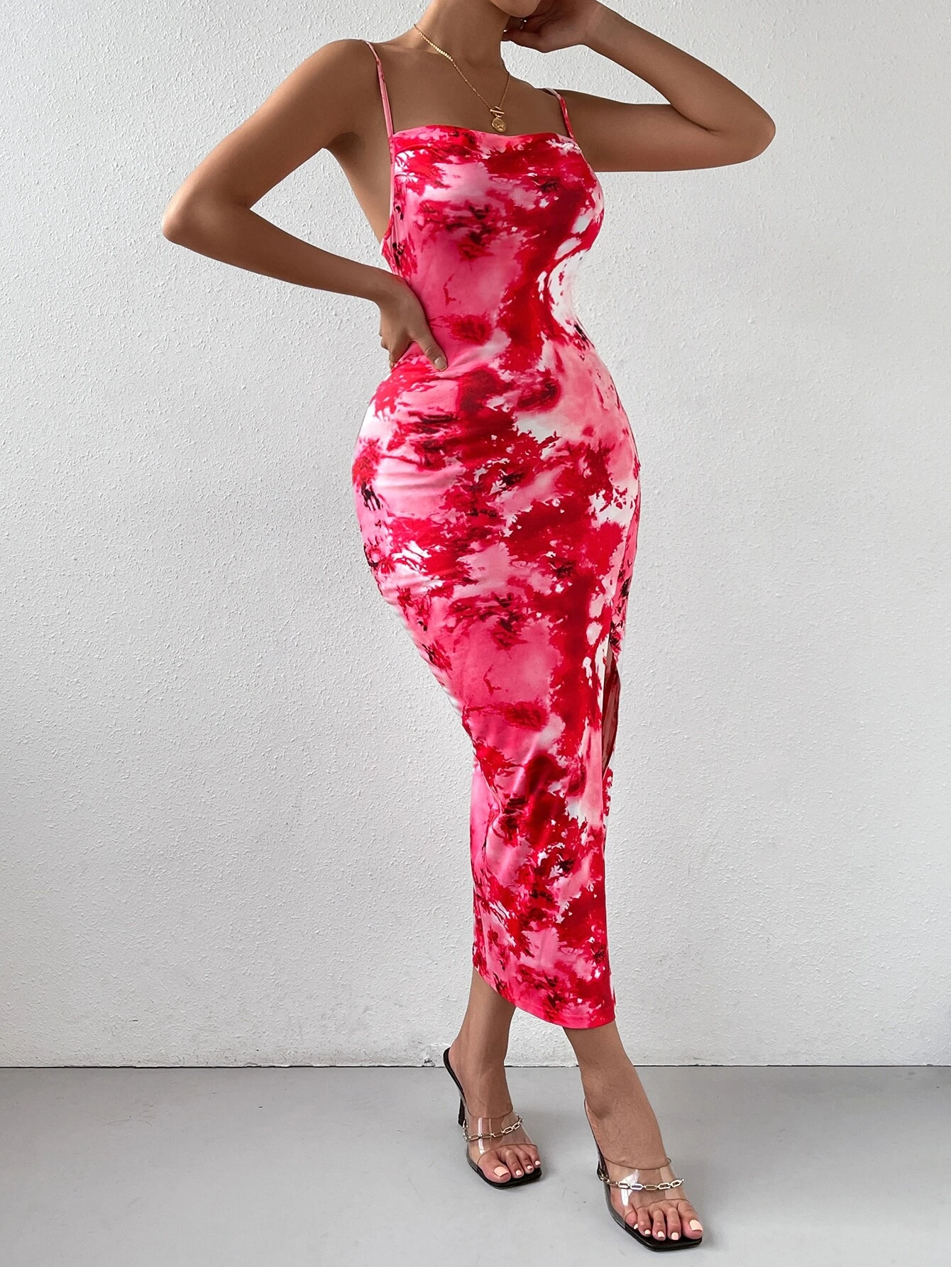 TANDUL Women Asymmetric Multicolor Dress