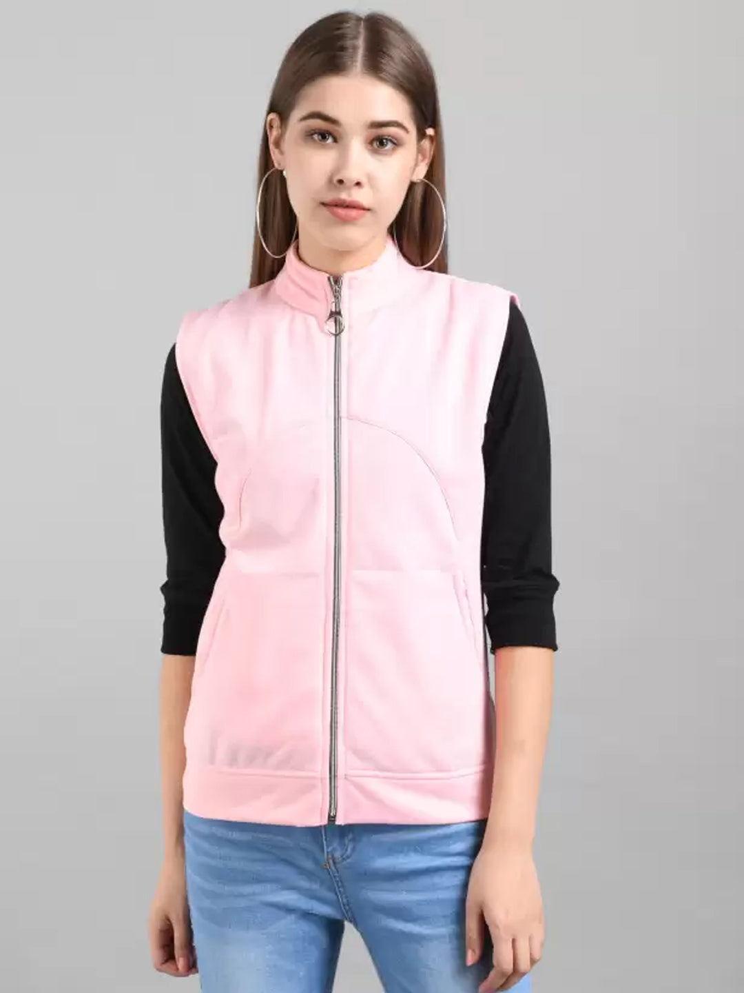 TANDUL  Sleeveless Solid Women Jacket