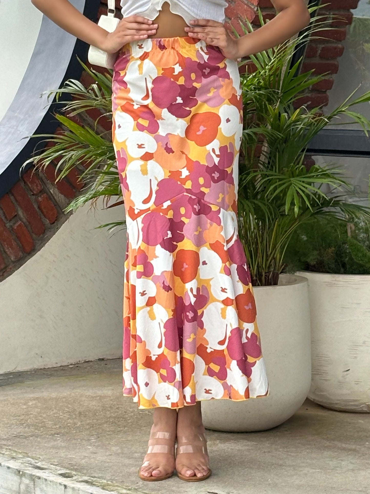 TANDUL Women Multicolor Floral Printed Skirt