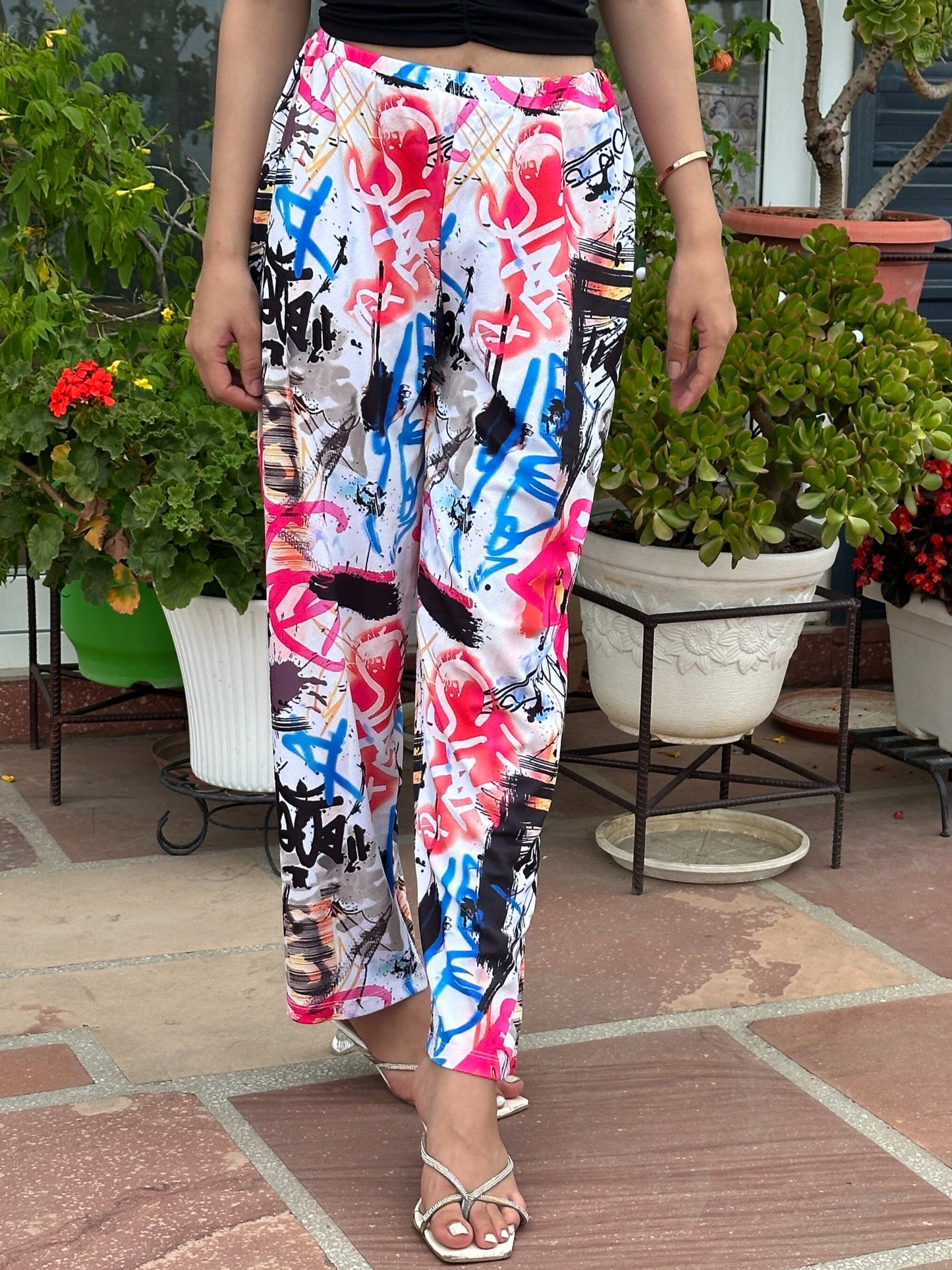 TANDUL Casual Fit Printed Trouser