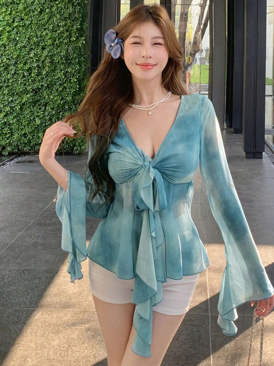 TANDUL  Casual Regular Sleeves Printed Women Multicolor Top