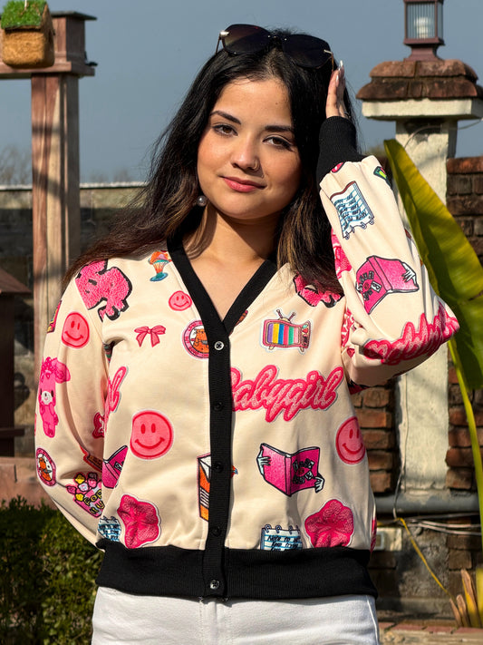 TANDUL Women Cartoon Printed Jacket