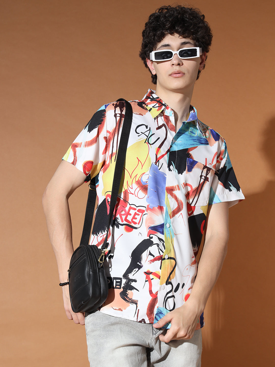 TANDUL  Men Regular Fit Printed Casual Shirt