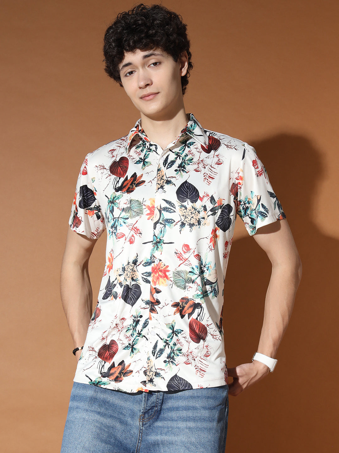 TANDUL  Men Regular Fit Printed Casual Shirt