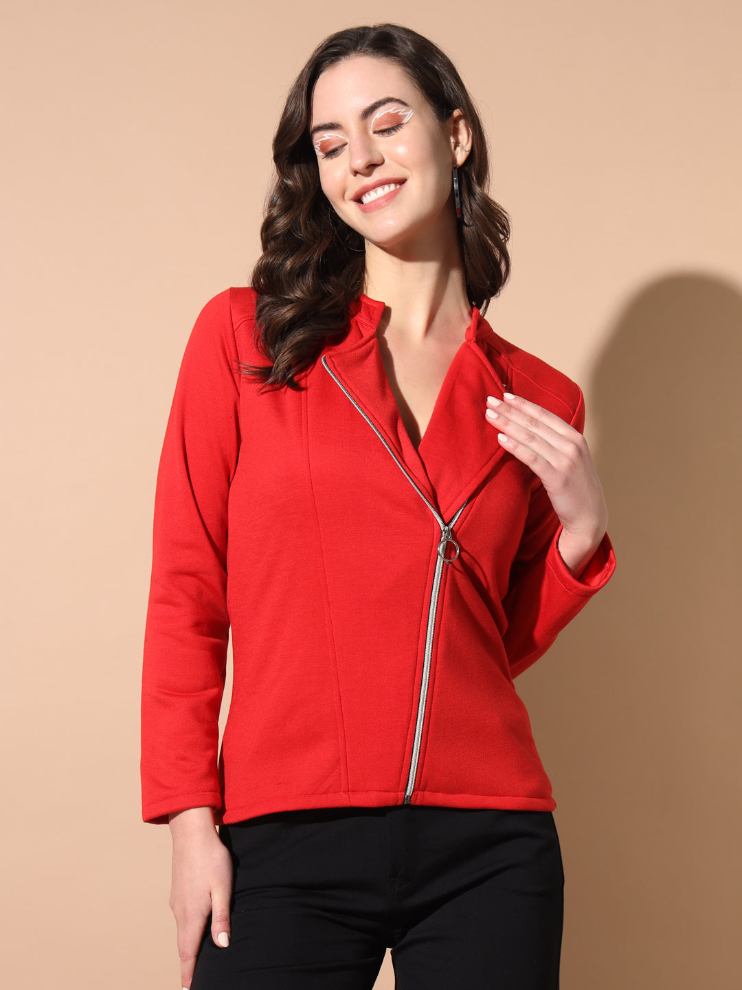 TANDUL Women Solid Casual Jacket