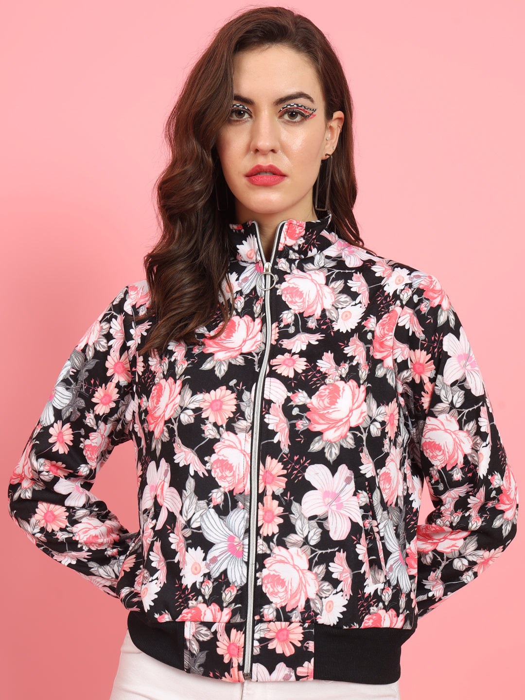 TANDUL  Women Printed Casual Jacket