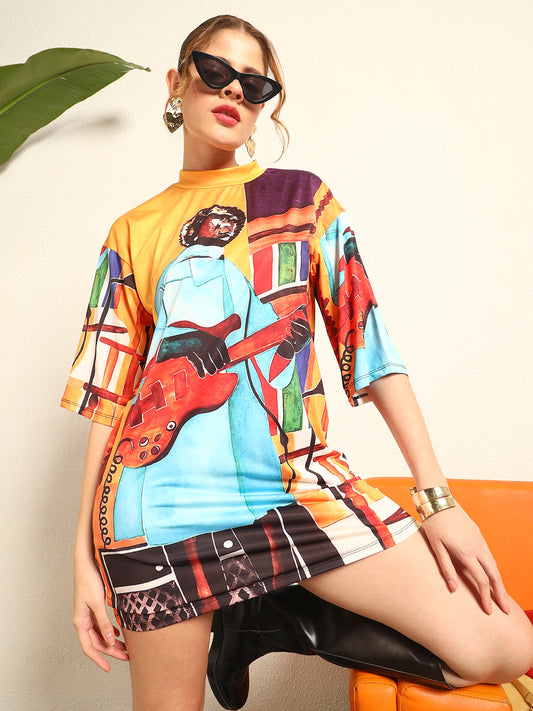 TANDUL Women Printed Kimono Top