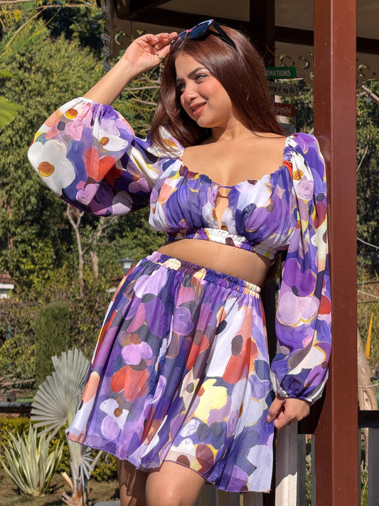 TANDUL Women Stunning Flolral Printed Co-ord Set