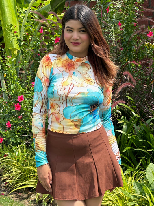 TANDUL Women Multicolor Floral Top