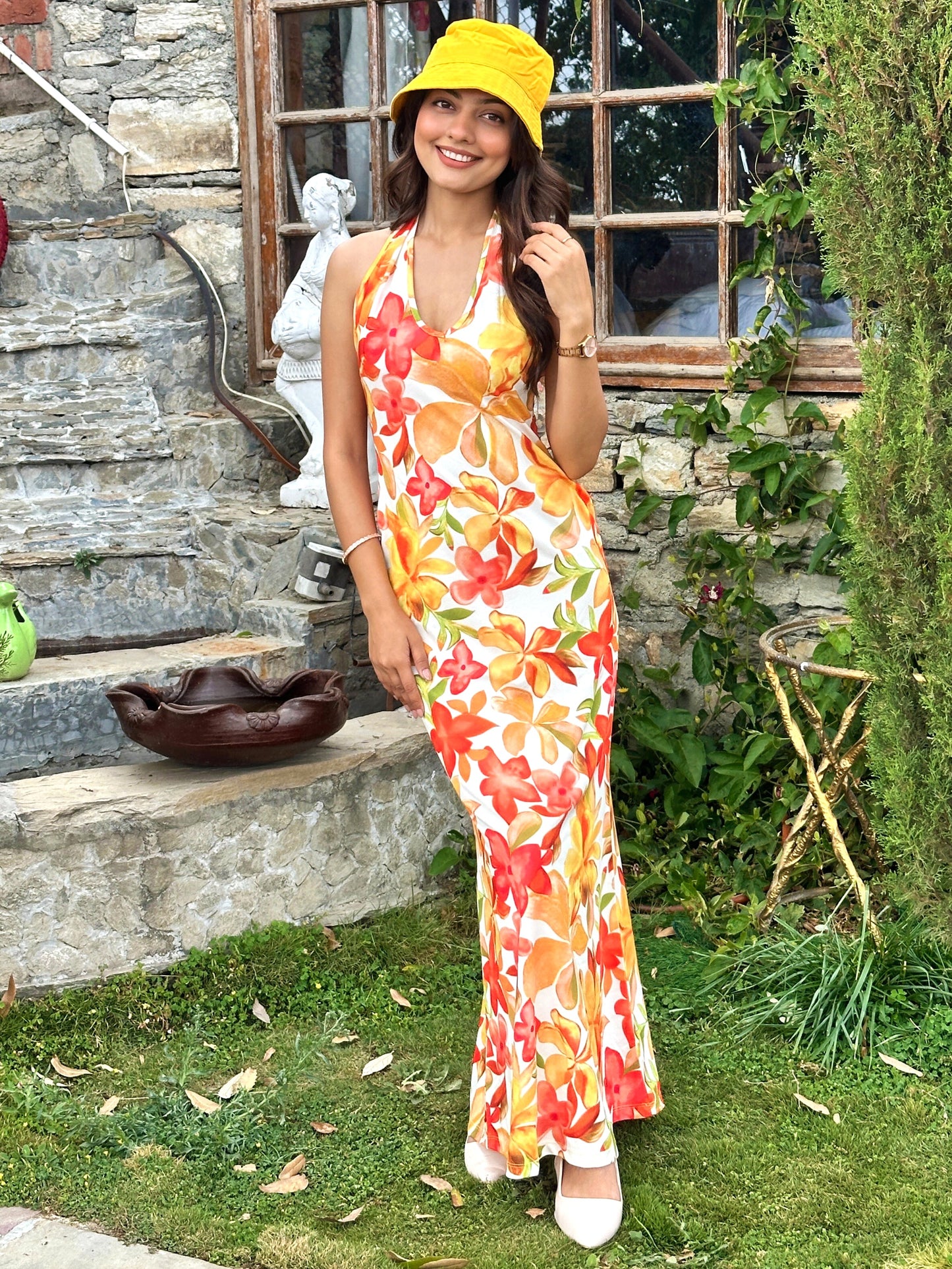 TANDUL  Women Bodycon Yellow Dress