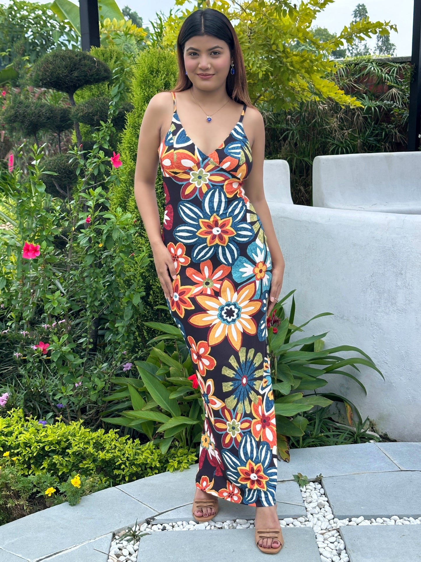 TANDUL Women Multicolor Floral Dress