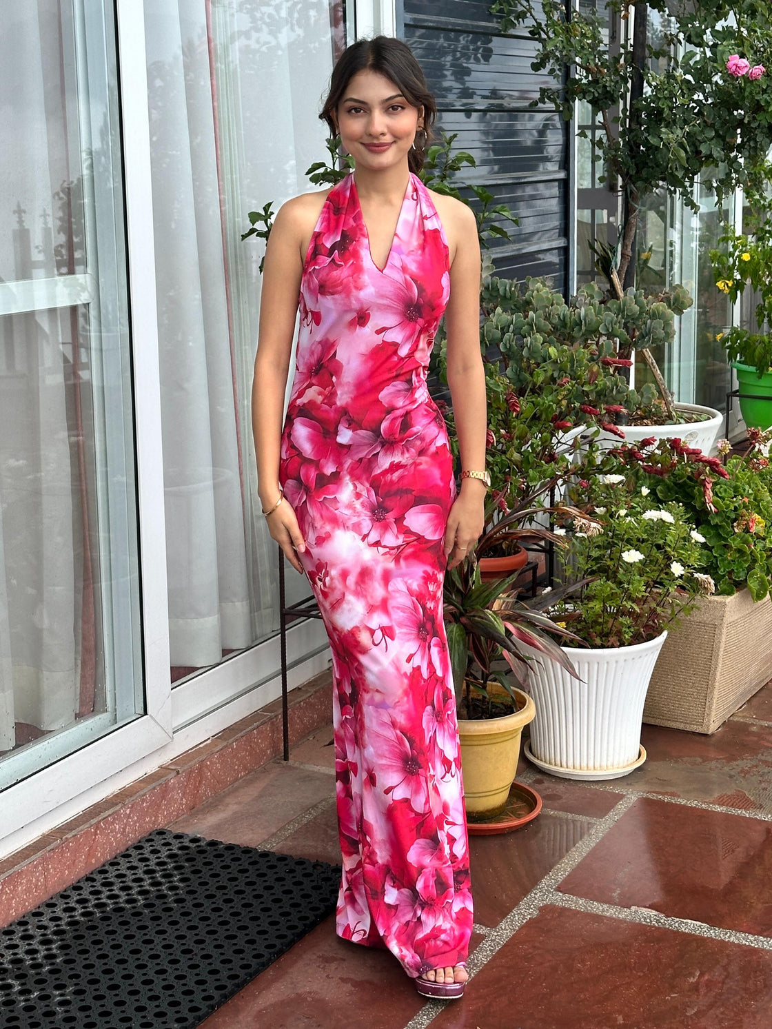 TANDUL Women Multicolor Floral Printed Dress