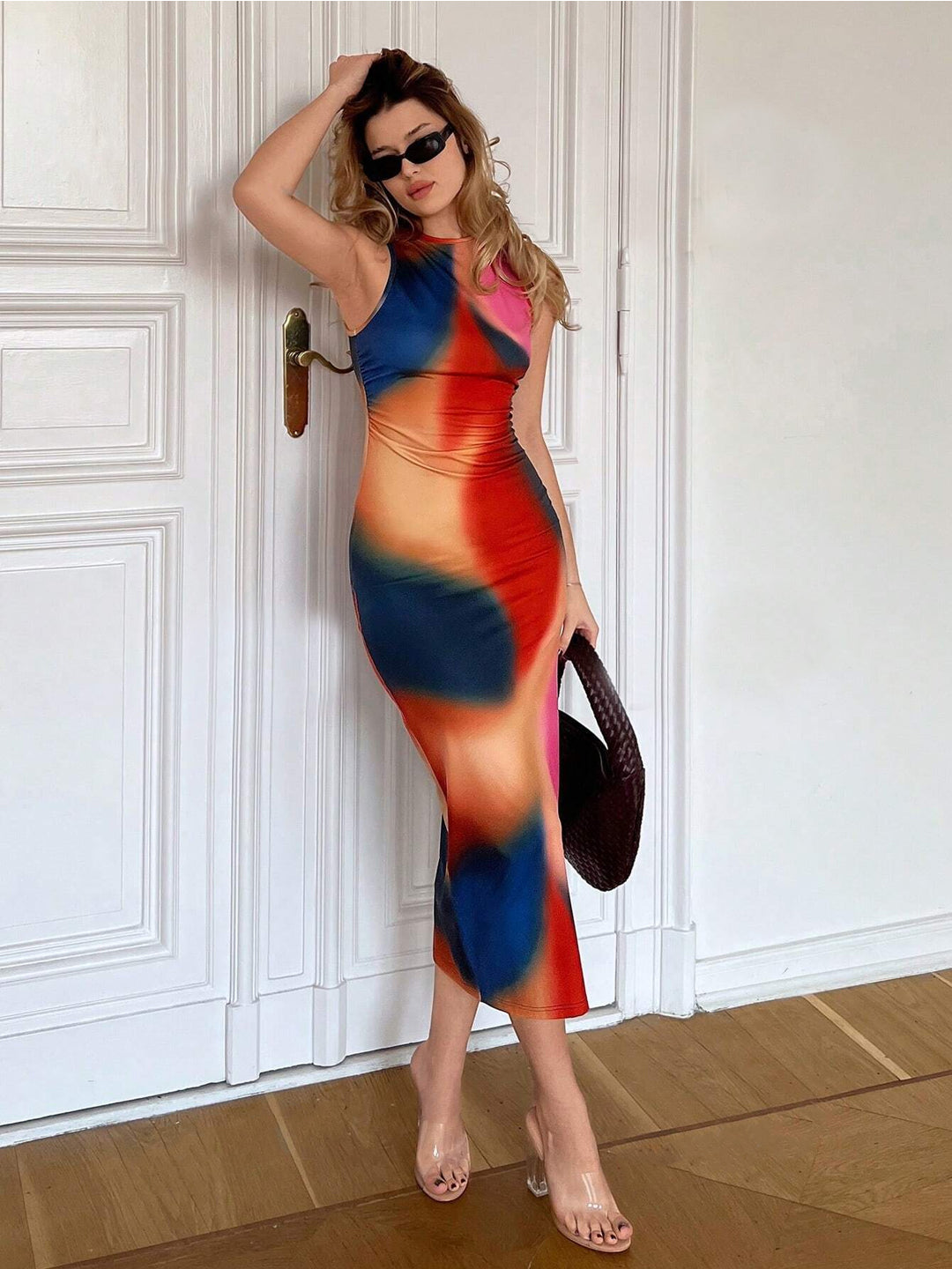 TANDUL  Women Bodycon Multicolor Dress
